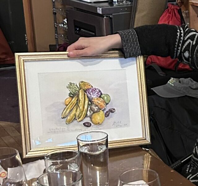 Nature morte. Fruits et légumes.